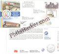 #SC127 - Pune Metro Carried Special Cover with Golden Embossed Cancellation - Maharashtra Circle - Special Cover - India - 23 Dec 2022