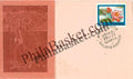 #SC452 - Kalidas Samaroh with Handmade Cloth by Madha Pradesh Circle - Special Cover - India - 23 Nov 1977