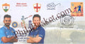 #SC543 - First International T20 Cricket Match in Uttar Pradesh, Green Park - Kanpur by Uttar Pradesh circle - Special Cover - India - 26 Jan 2017
