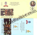 #SC604 - National Human Rights Commission - Human Rights for All with Brochure by New Delhi circle - Special Cover - India - 12 Oct 2018