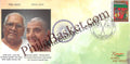 #SC759 - Shri Popatlal Mulshankar Vyas (Surat) & Smt Saryuben Popatlal Vyas - Unsung Heroe by Gujrat circle - Special Cover - India - 13 Oct 2021